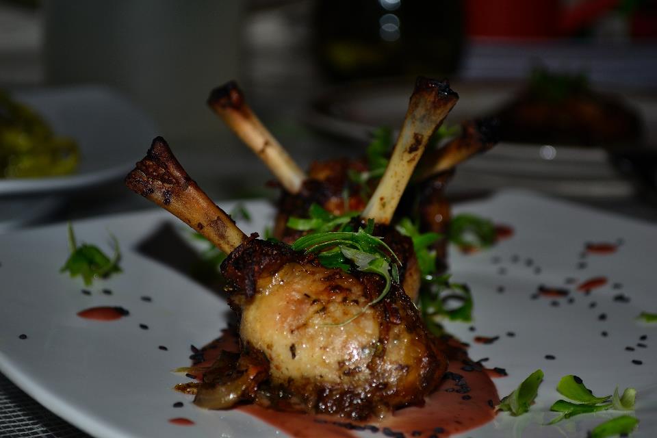 Afrolems Chef Eskor Chicken Fiesta, Cinnamon Basil Pasta