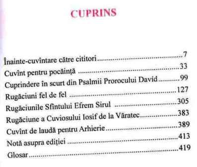 Rugaciunile Sfintilor Parinti Sau Apanthisma