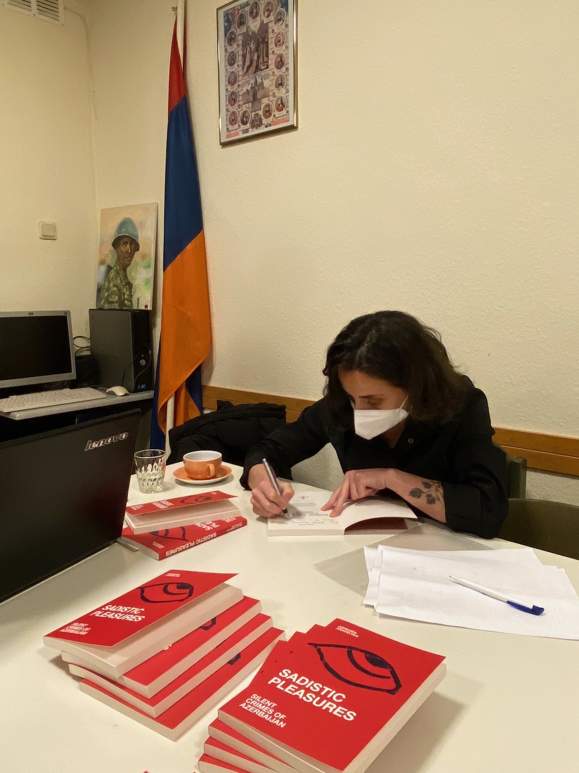 Book presentation "Sadistic Pleasures - Silent Crimes of Azerbaijan" with Ashkhen Arakelyan in Berlin