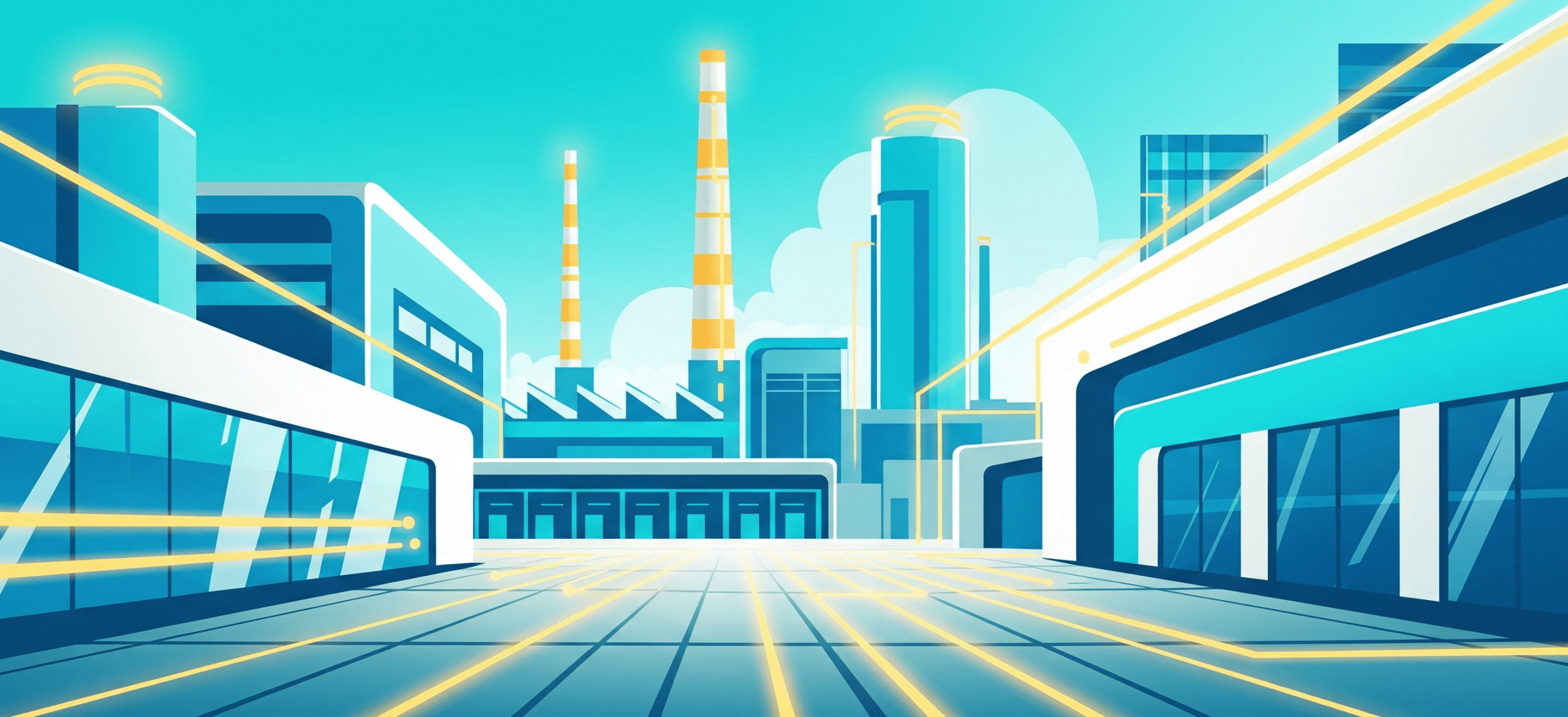 Industrial Power Illustration
