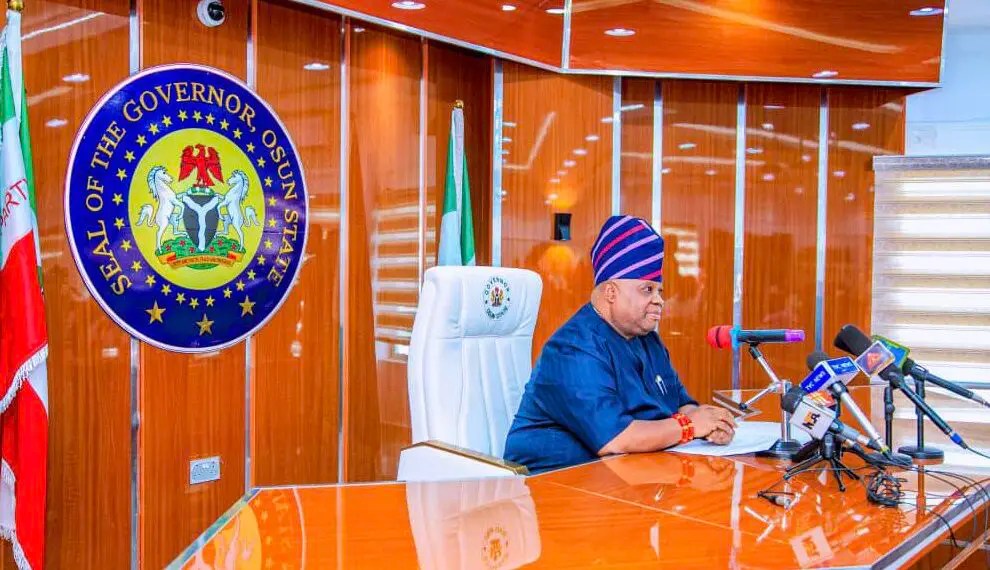 Gov Adeleke mourns transition of ex-president Buhari, residents react