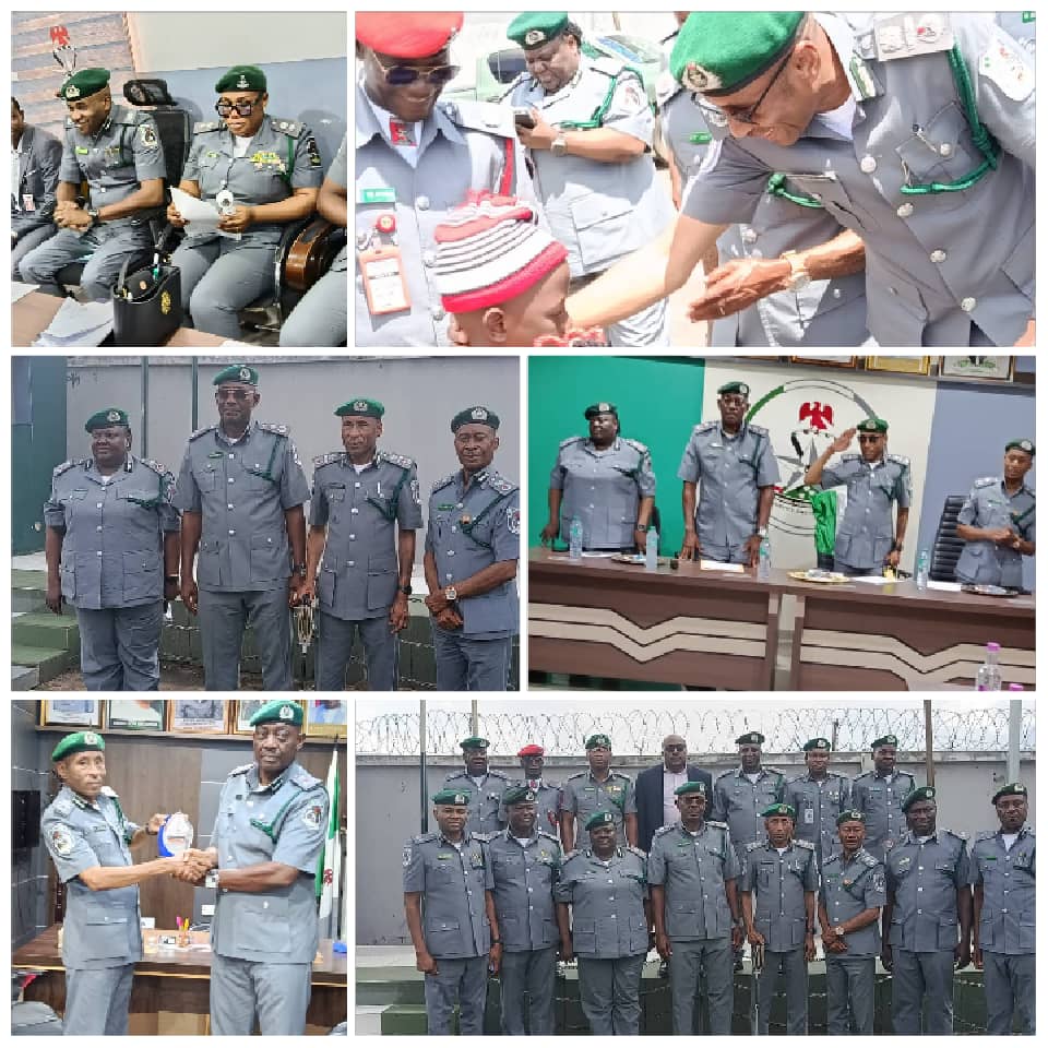 Customs Zone C, Zonal Coordinator Dangladima Visits FOU Zone C, Owerri, Scores Comptroller Balogun High On Anti Smuggling and Revenue Recovery