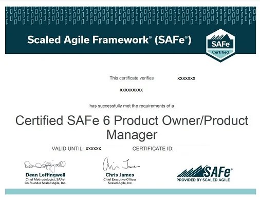 Safe Devops Certification