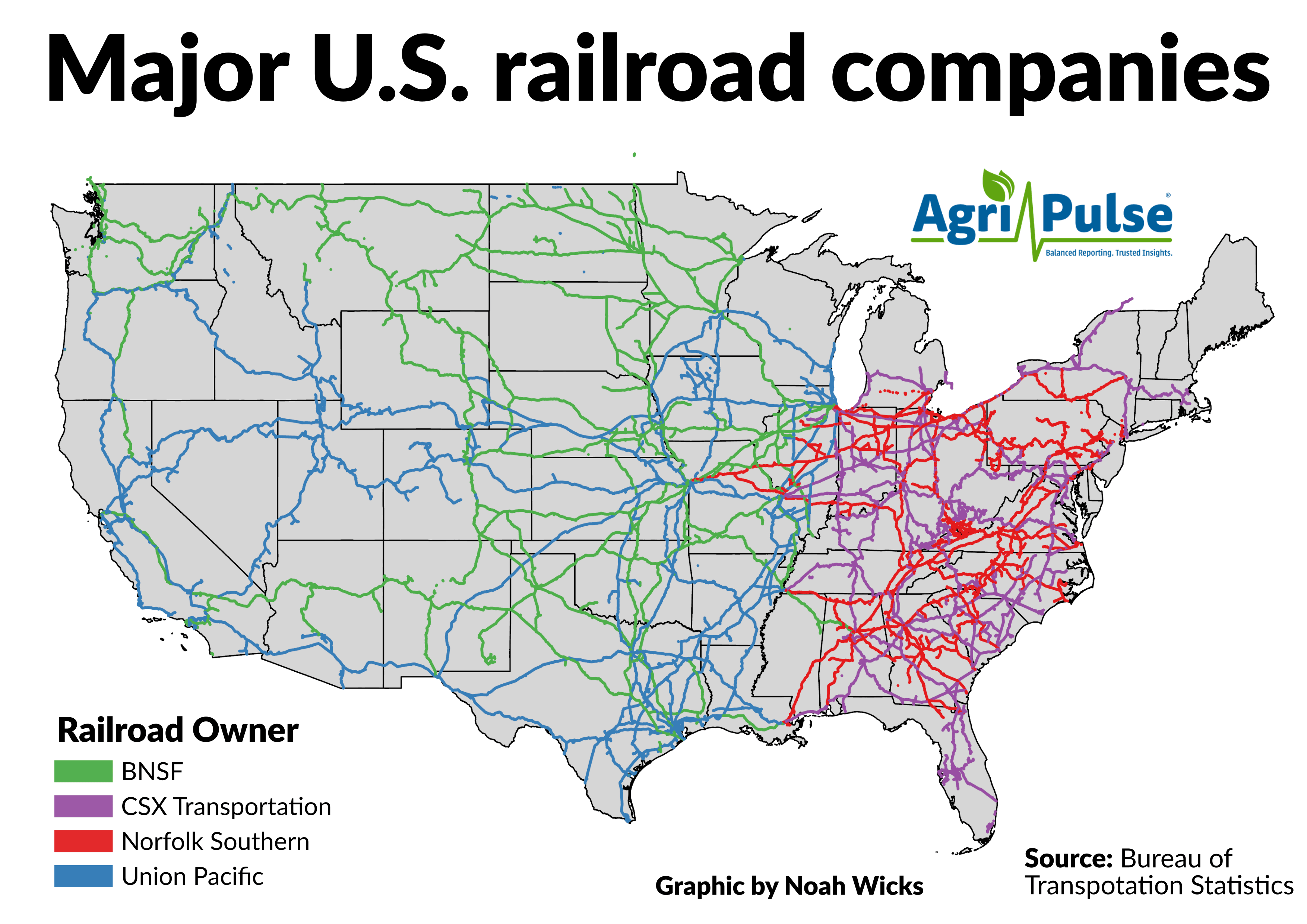 American Railroad Map Railroad Map 