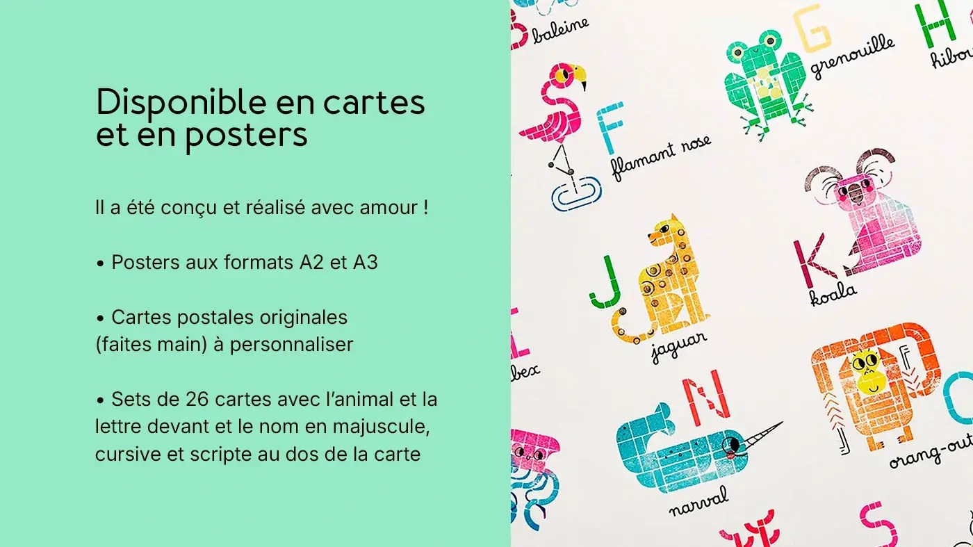 Feature abécédaire