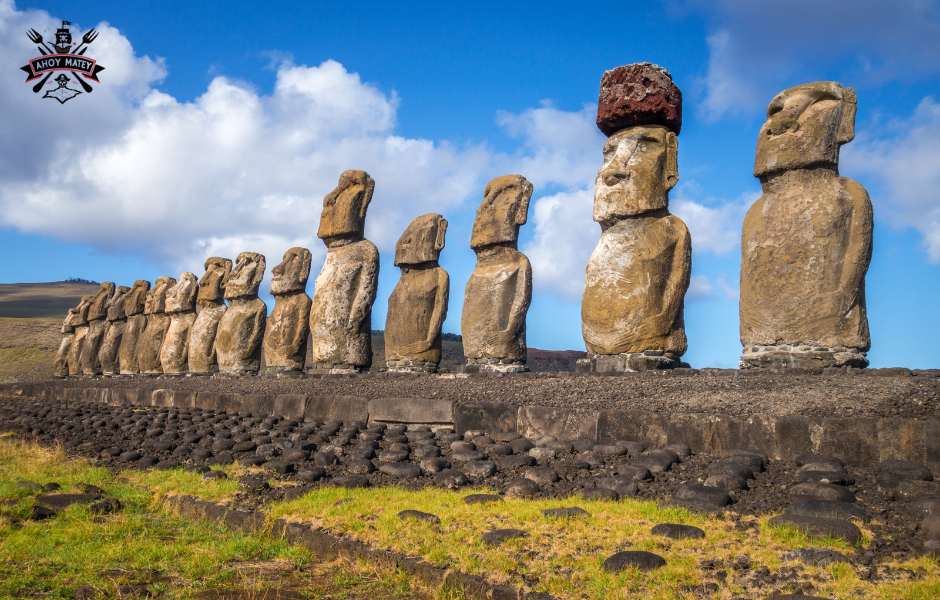 easter island statues