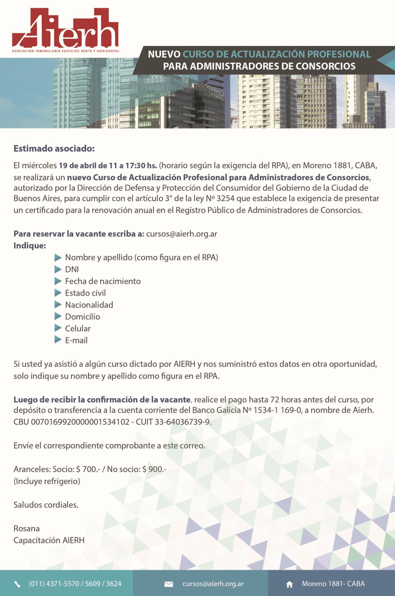 Curso de capacitacion