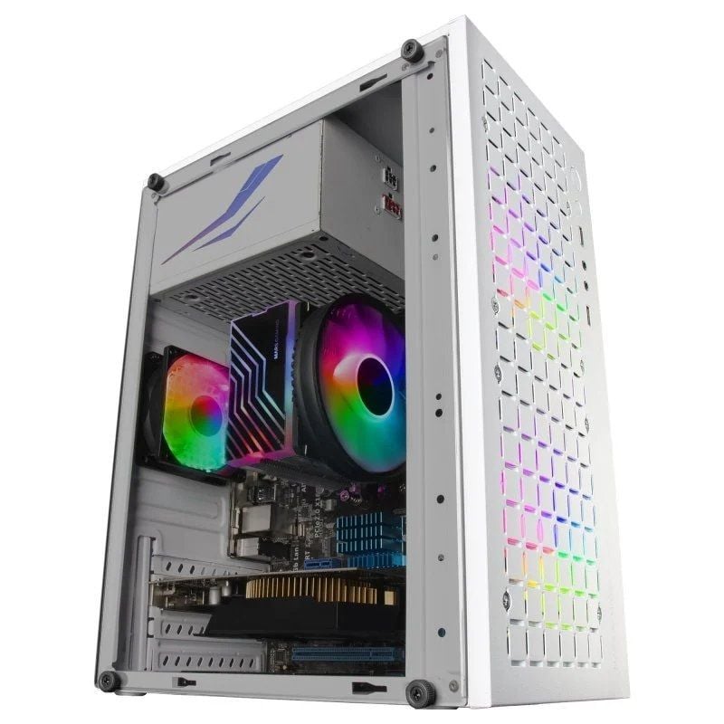 Caja Gaming Minitorre Mars Gaming MC-CORE/ Blanca - Imagen 2