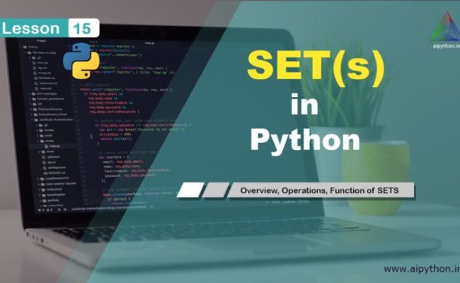 Understand Set In Python With Code And Animation | Aipython