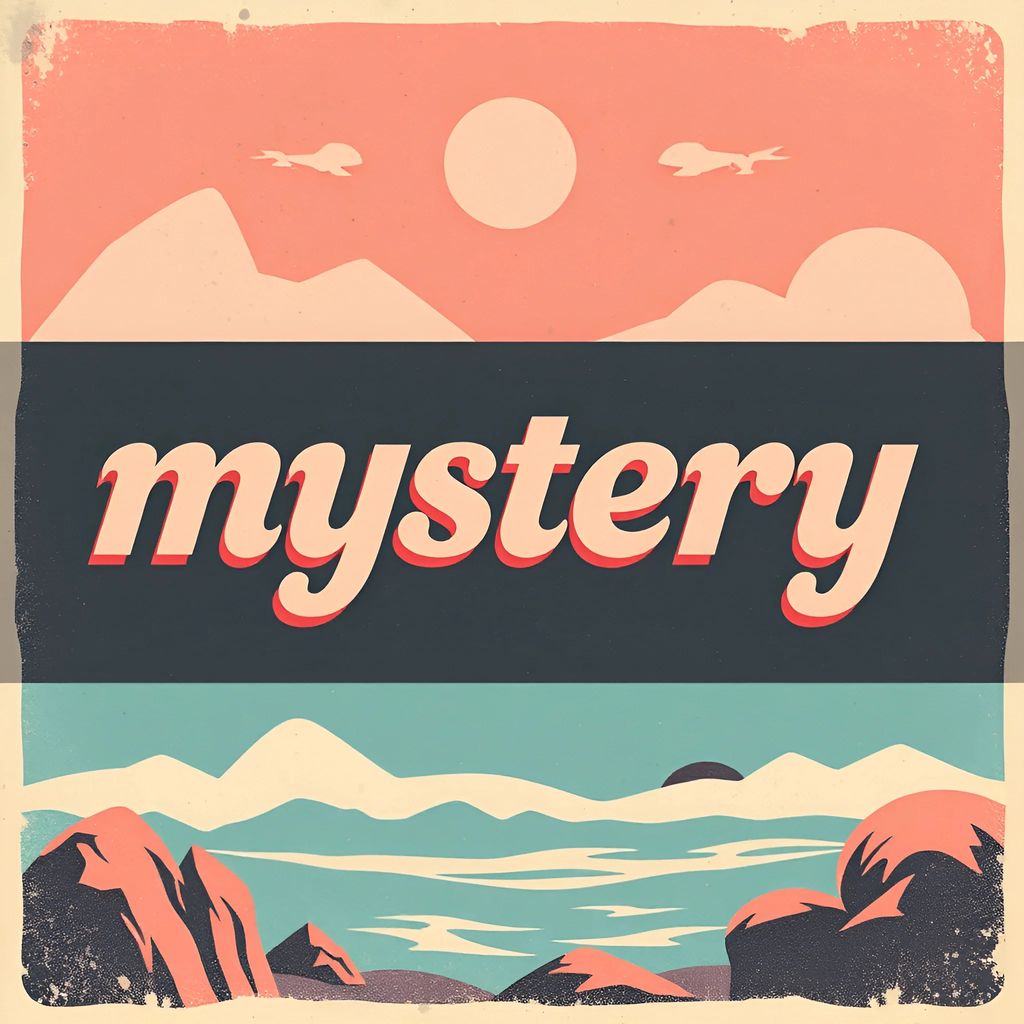 Mystery landscape art