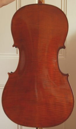 Mirecourt cello back