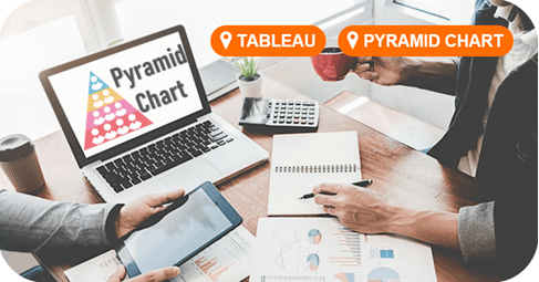 มาสร้างกราฟ Pyramid Chart เพื่อเปรียบเทียบจำนวนประชากร ชาย-หญิง ตามช่วงอายุ
