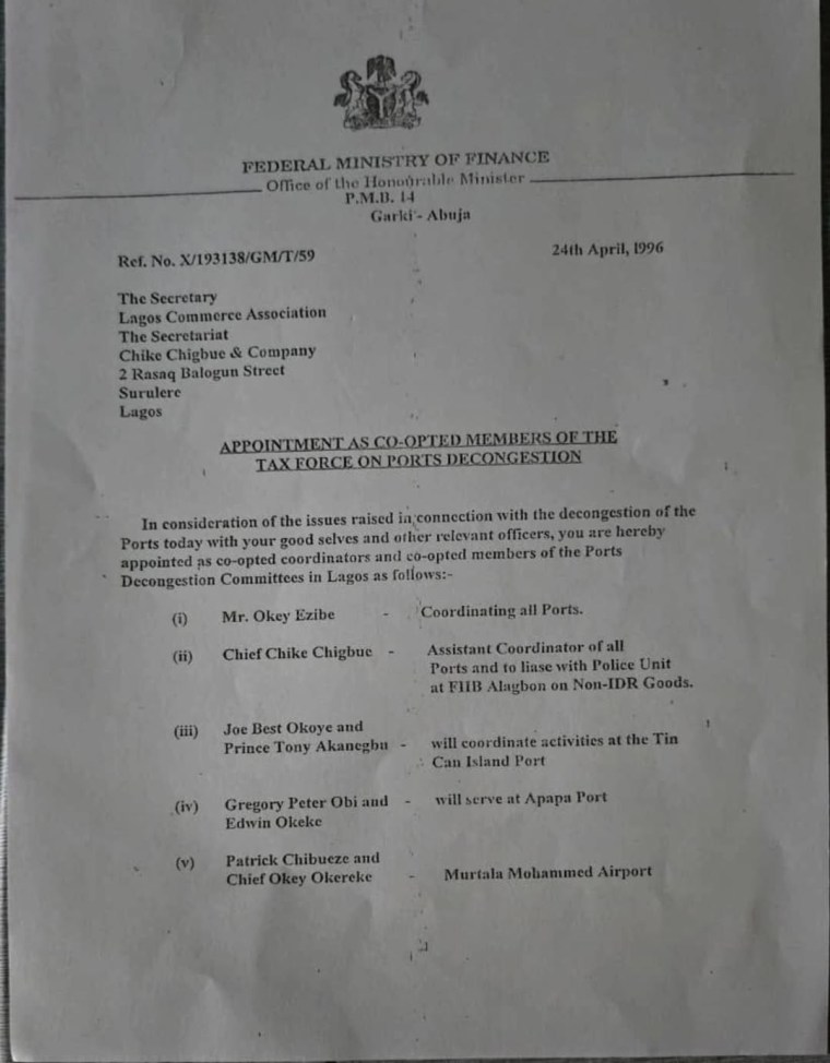 Peter Obi Shares Letter Detailing Engagement with Abacha-Era Taskforce, Sets Record Straight on Role 2 18029