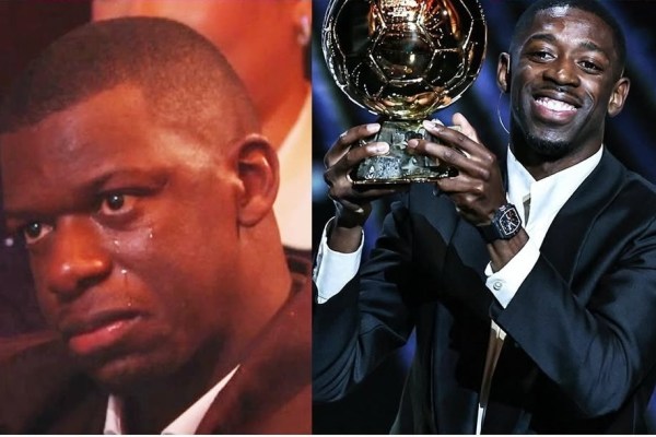 Dembélé’s emotional Ballon d’Or speech leaves childhood friend, Moustapha Diatta — who paused his career for him — in tears 23 191797