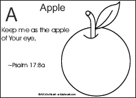 We have just released our bible abc letter of the week notebook available for $15 in our estore. Bible Abc Coloring Pages
