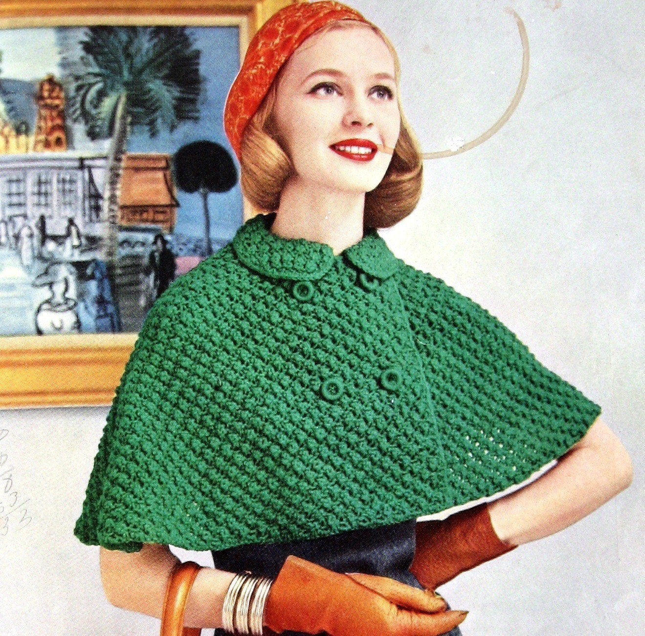 Image result for girl in a poncho vintage