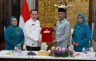 Wakil Bupati Shodiq Resmi Jabat Plt Bupati OKI
