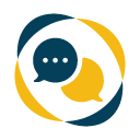 an icon showing social media chatss