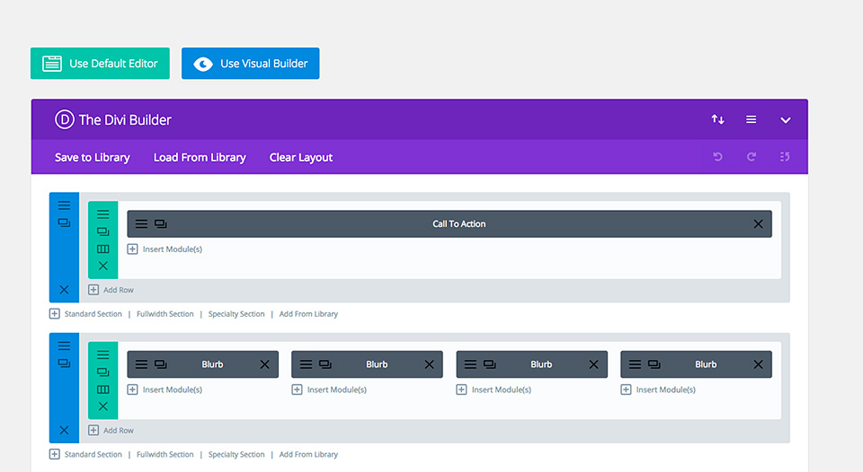 divi website builder