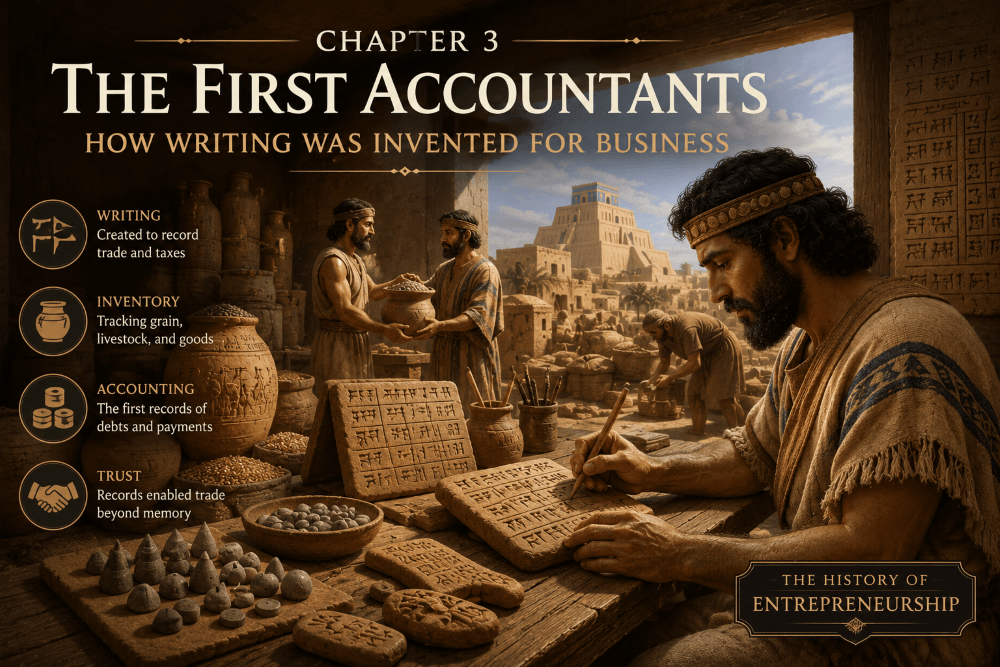 How Writing Was Invented for Business: The First Accountants - Alain Guillot