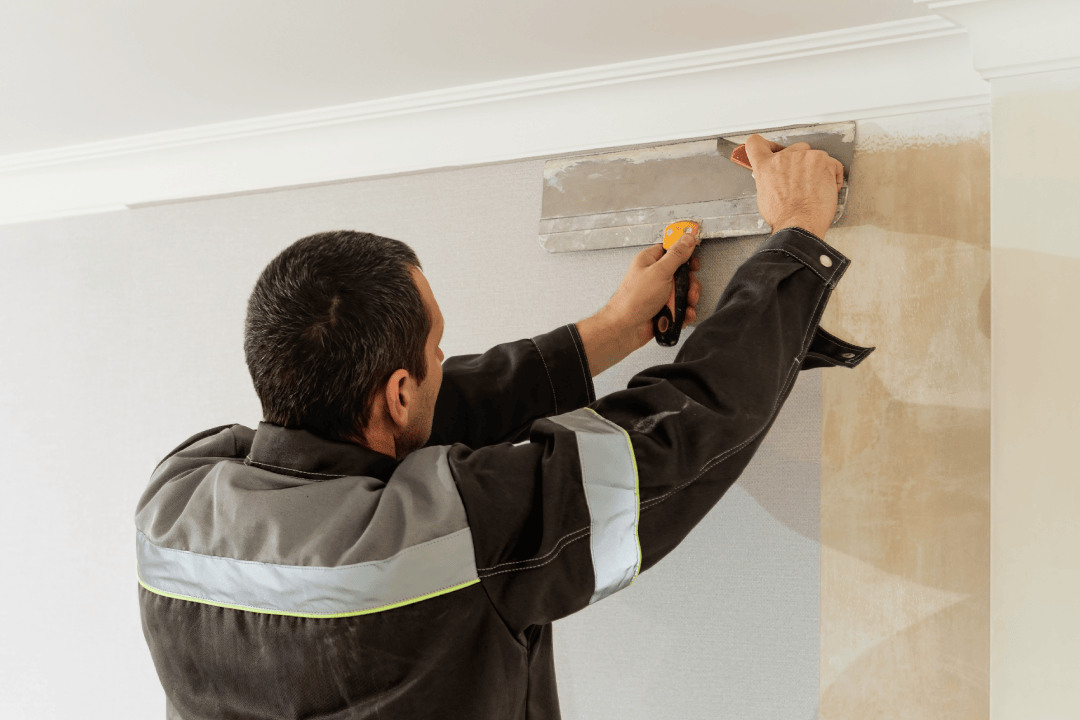 Wall Paper Fixing Work in Dubai UAE