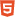 html5 icon
