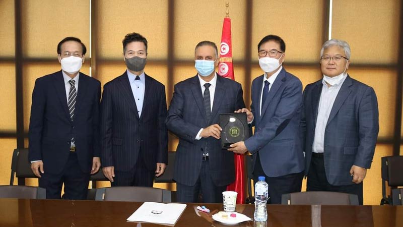 وفد من كوريا الجنوبية يؤدّي زيارة عمل إلى المعهد الأعلى للقضاء &lrm;&lrm;