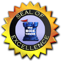Dice tower seal of excellence