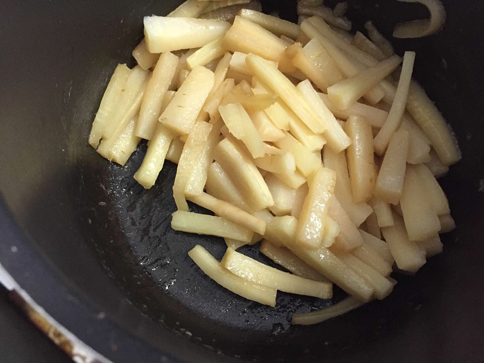Maple Glazed Parsnips from
