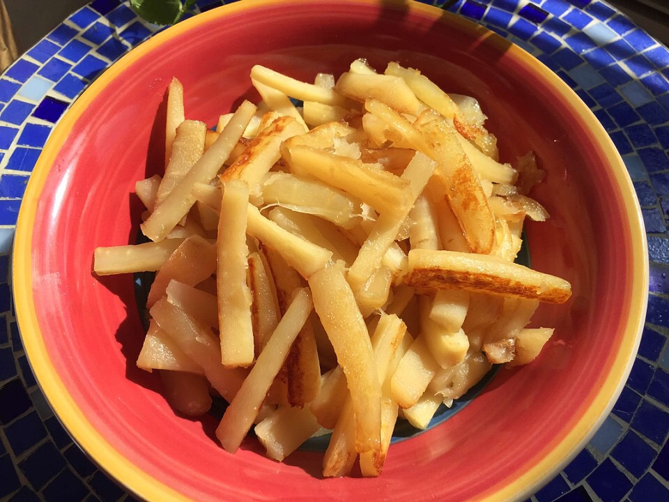 Maple Glazed Parsnips from