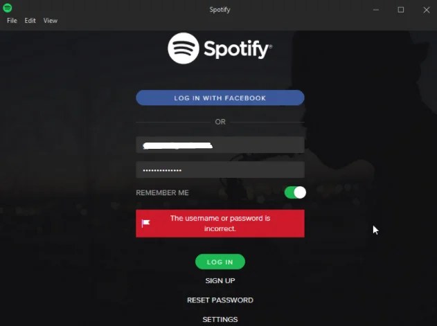 photo Spotify Logged Me Out 2