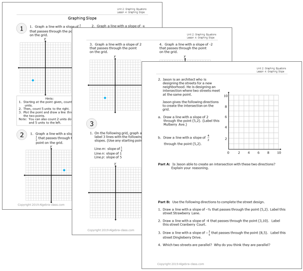 Online Algebra Class