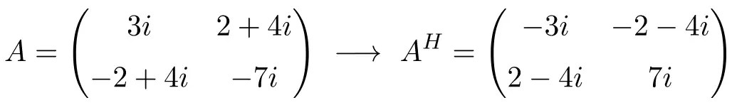 Dft Matrix Hermitian 15Skew Hermitian matrix examples The example of a skew hermitian matrix of size is 2 x 2 is given as The example of skew hermitian matrix of size is 3 x 3 is given as Note.