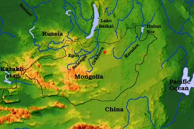 Yenisei River Map The History Of Yenisei Kyrgyz And Their Trade Mongolia 