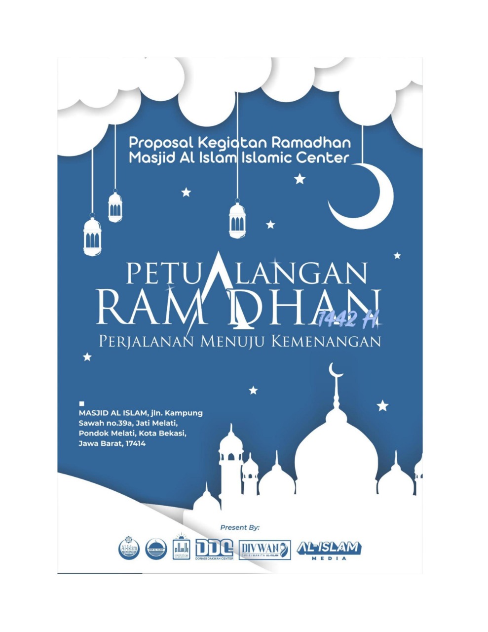 6096 best cover proposal ✓ free vector download for commercial use in ai, eps, cdr, svg vector illustration graphic art design format. Proposal Kegiatan Ramadhan 1442 H
