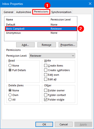 Export mailbox folder permissions to CSV file (4) Export mailbox folder permissions to CSV file (4)