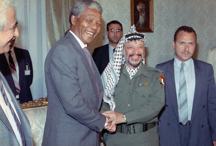 Mandela and Arafat