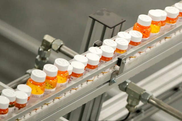 Bottles of medicine