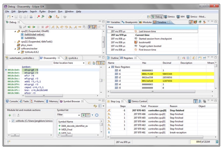 Simics Devops Cybersecurity Wind River - Classic Colorful Pattern - Ultra HD