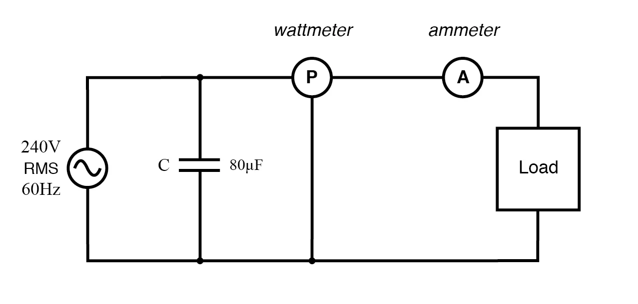 Single Phase Power Factor Correction Circuit Diagram - Circuit Diagram