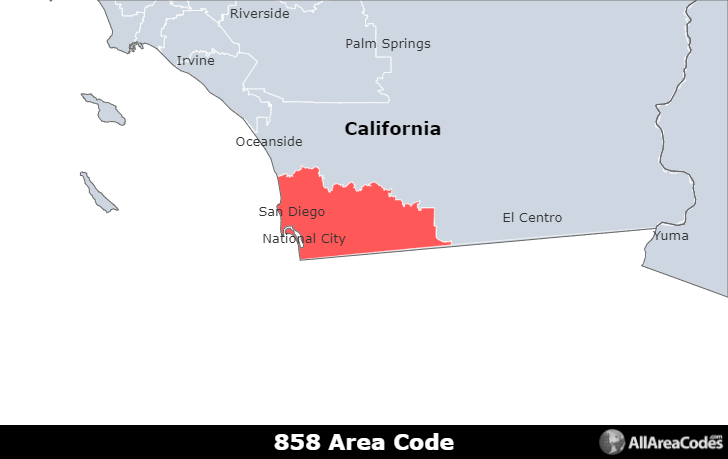 858 Area Code San Diego Map Map - Beautiful Light Pattern - Ultra HD