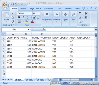 autocad-tutorial-data-extraction