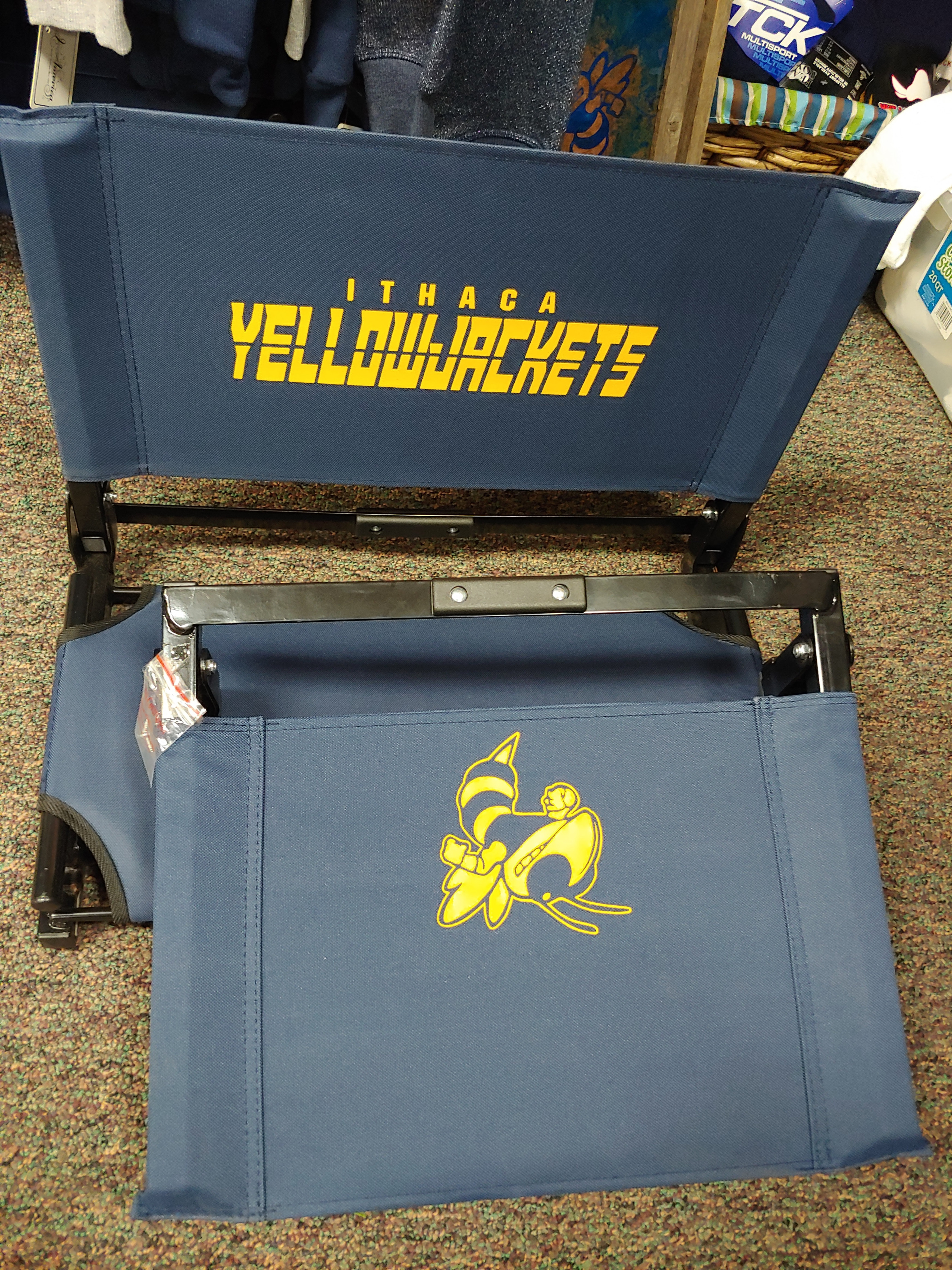 Fun and flexible bunjee chair durable steel frame lightweight and portable perfect for. Stadium Chair