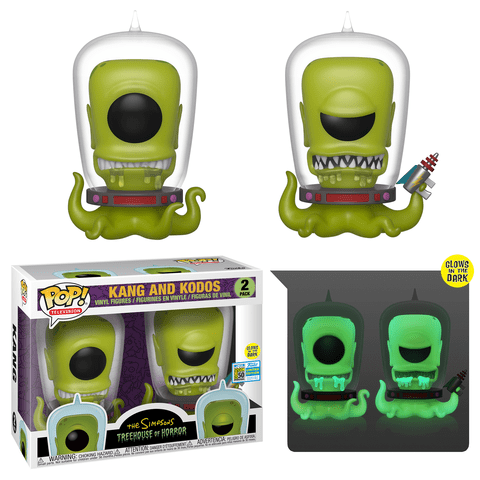 Kang and Kodos Funko Pop! figures