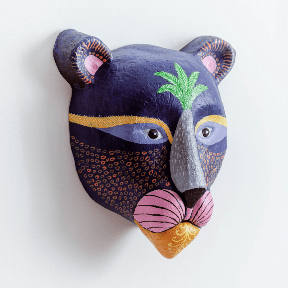 Playful panther wall decor