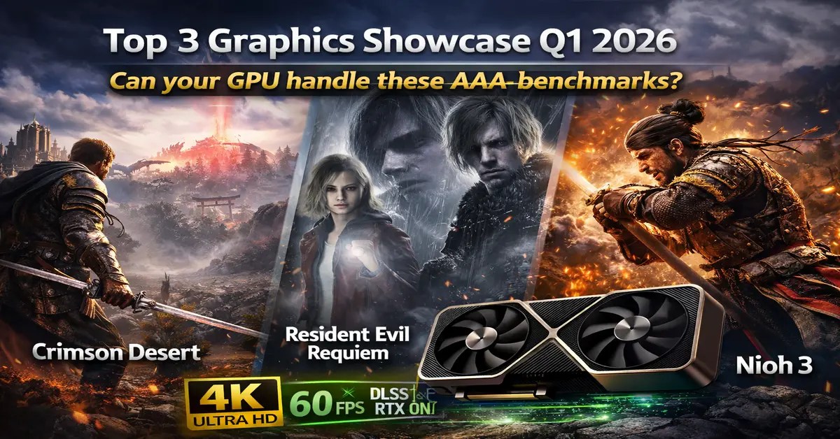 Top 3 Graphics Highlights Q1 2026 Can Your GPU Handle The New AAA Grafik Highlights Q1 2026