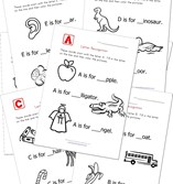 alphabet recognition worksheets all kids network