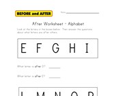 before and after worksheets all kids network