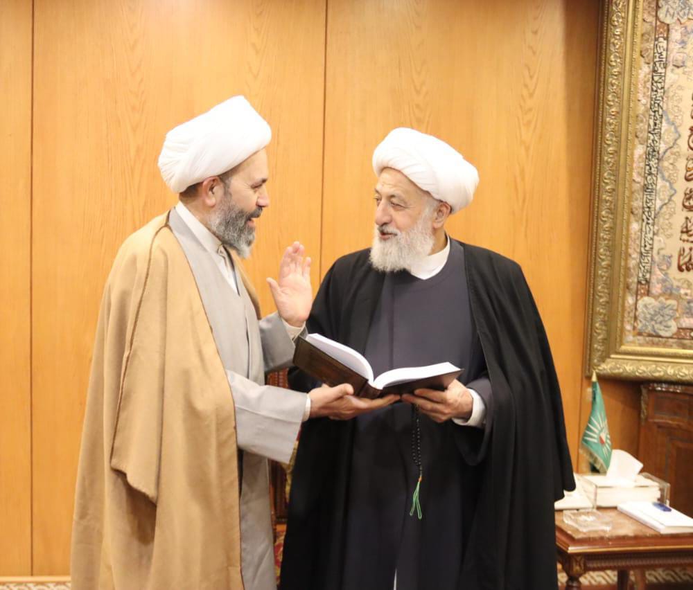 الشيخ الخطيب يعزّي السيد السيستاني بوفاة شقيقه