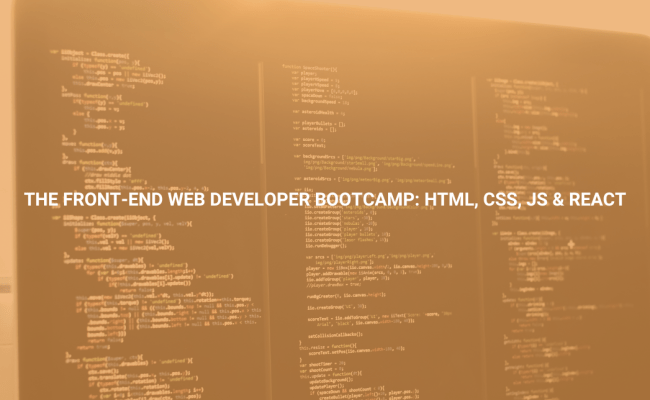 The Front-End Web Developer Bootcamp: HTML, CSS, JS & React | Alpha Academy